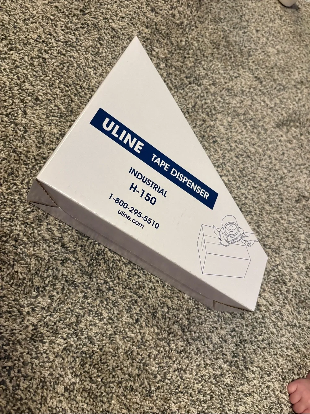 New Unopened 2” Uline Tape dispenser no tape included